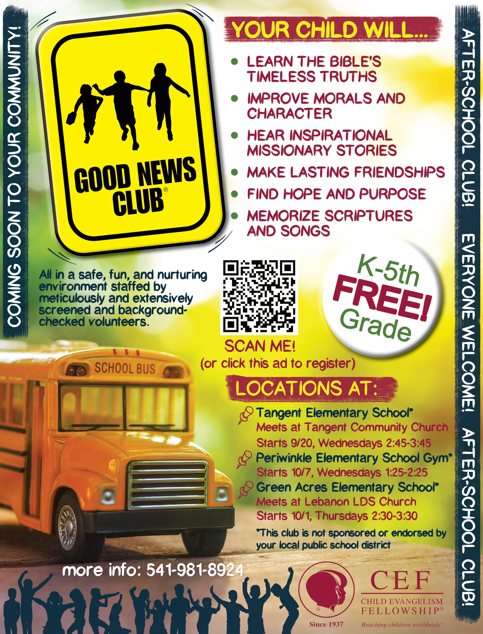 2026 Good News Club website ad